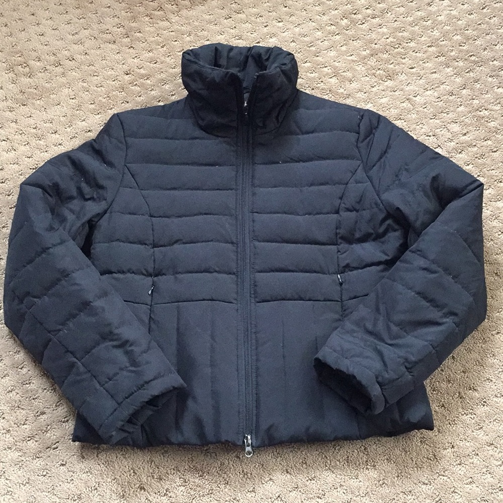 Kenneth Cole Reaction Black Down Coat- Size M